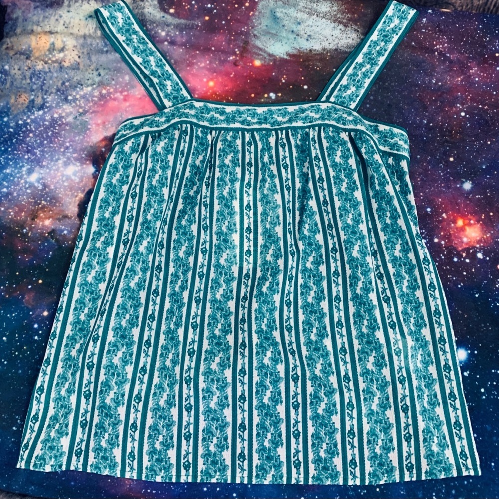 Chelsea & Violet Prairie Blues Tank Top M NWT - Picture 2 of 11